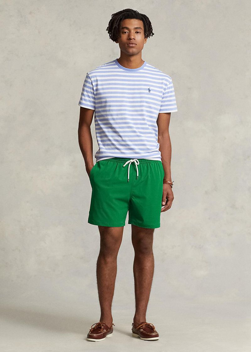 Shorts Polo Ralph Lauren Hombre 14.6 Cm Traveller Nadando Trunk Chile Verde WBKDT-8546